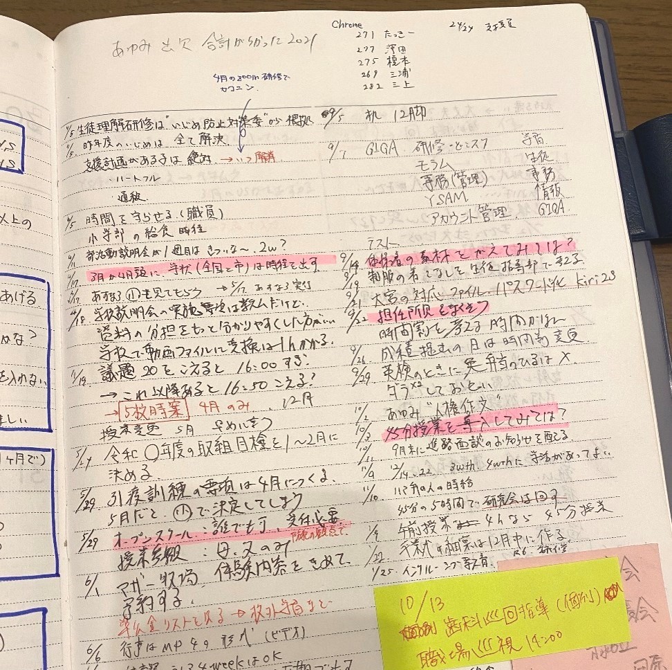 最新！スクールプランニングノート活用術｜Bタイプ編〈第4回〉 - 学事